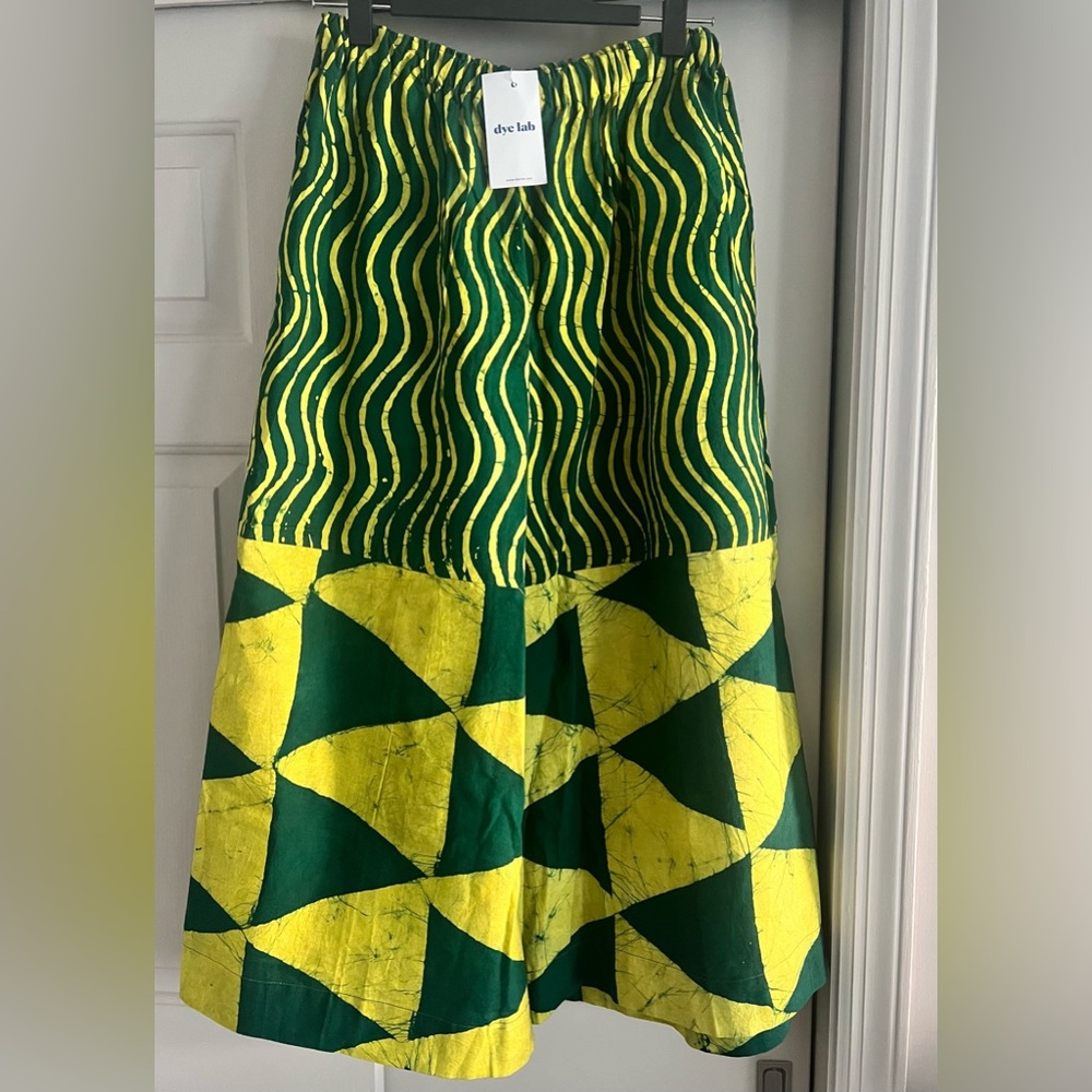 Dye Lab women’s multiprint culottes, size L